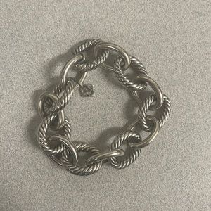David Yurman linked bracelet.
